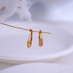 Load image into Gallery viewer, 9K Gold Hugging Earrings
