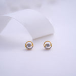 Load image into Gallery viewer, 9K Gold Stud Caia
