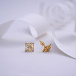Load image into Gallery viewer, 9K Gold Stud Caia
