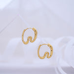 Load image into Gallery viewer, 9K Gold Stud Caia
