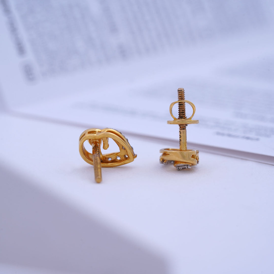 9K Gold Stud Caia