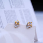 Load image into Gallery viewer, 9K Gold Stud Caia
