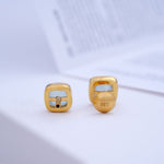 Load image into Gallery viewer, 9K Gold Stud Caia
