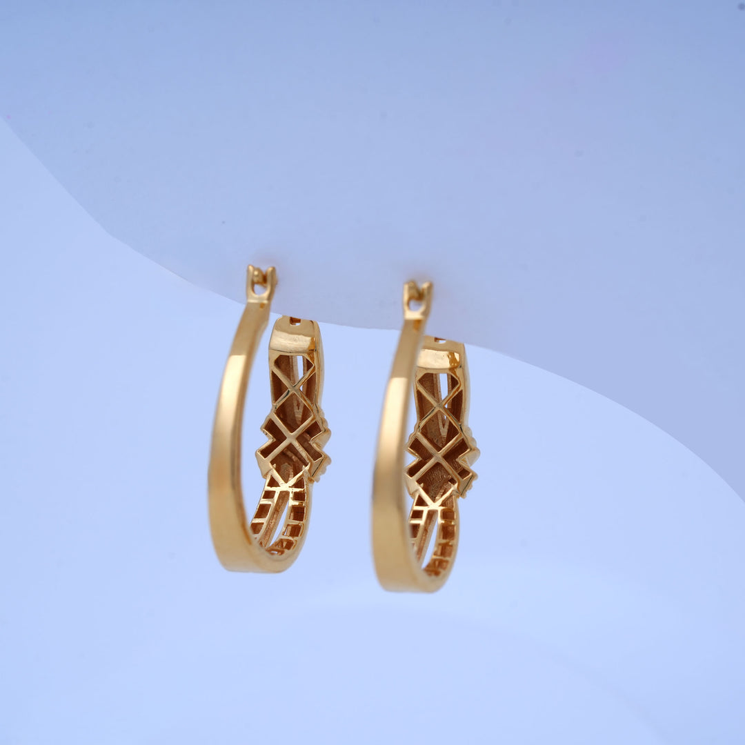 9K Gold Stud Earrings Caia