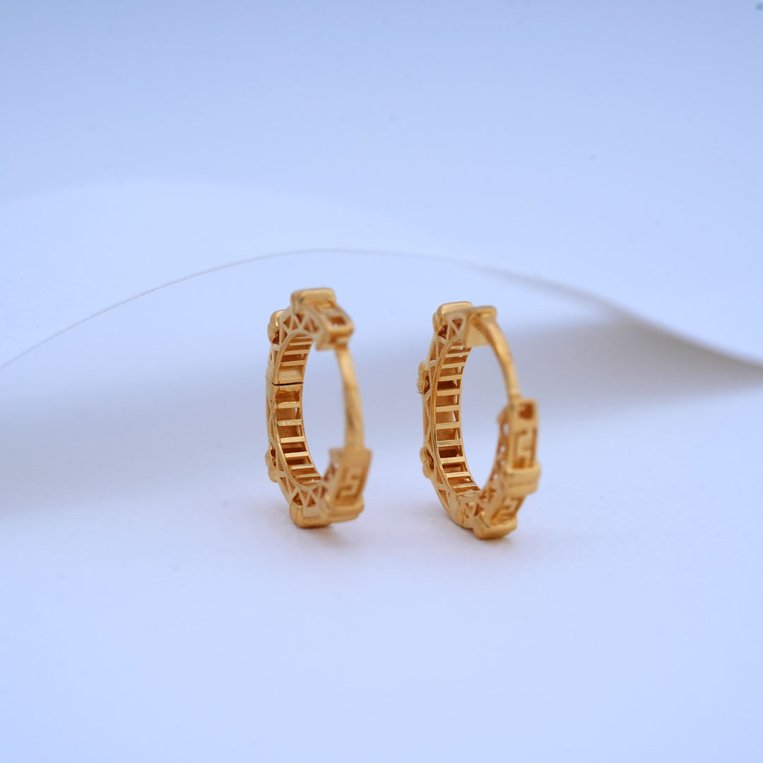9K Gold Stud Earrings Caia