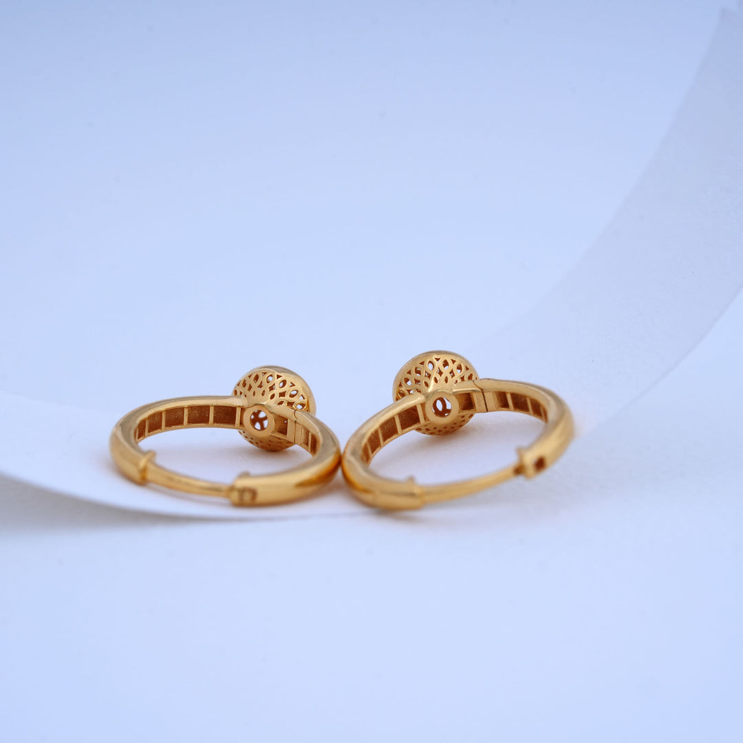 9K Gold Stud Earrings Caia