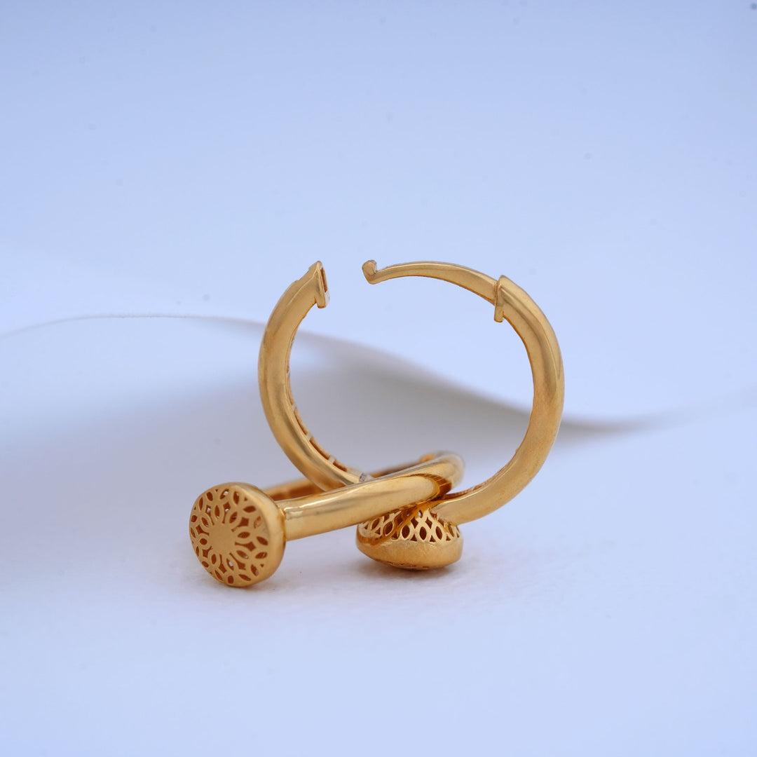 9K Gold Stud Earrings Caia
