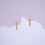 Load image into Gallery viewer, 9K Gold Hoop Earrings with Detachable Hangings Caia
