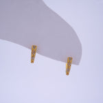 Load image into Gallery viewer, 9K Gold Hoop Earrings with Detachable Hangings Caia
