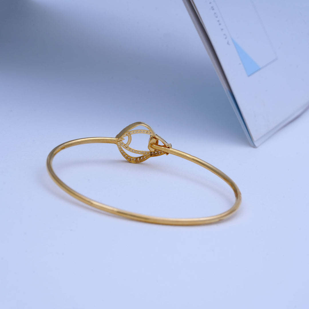 9K Gold Bangle