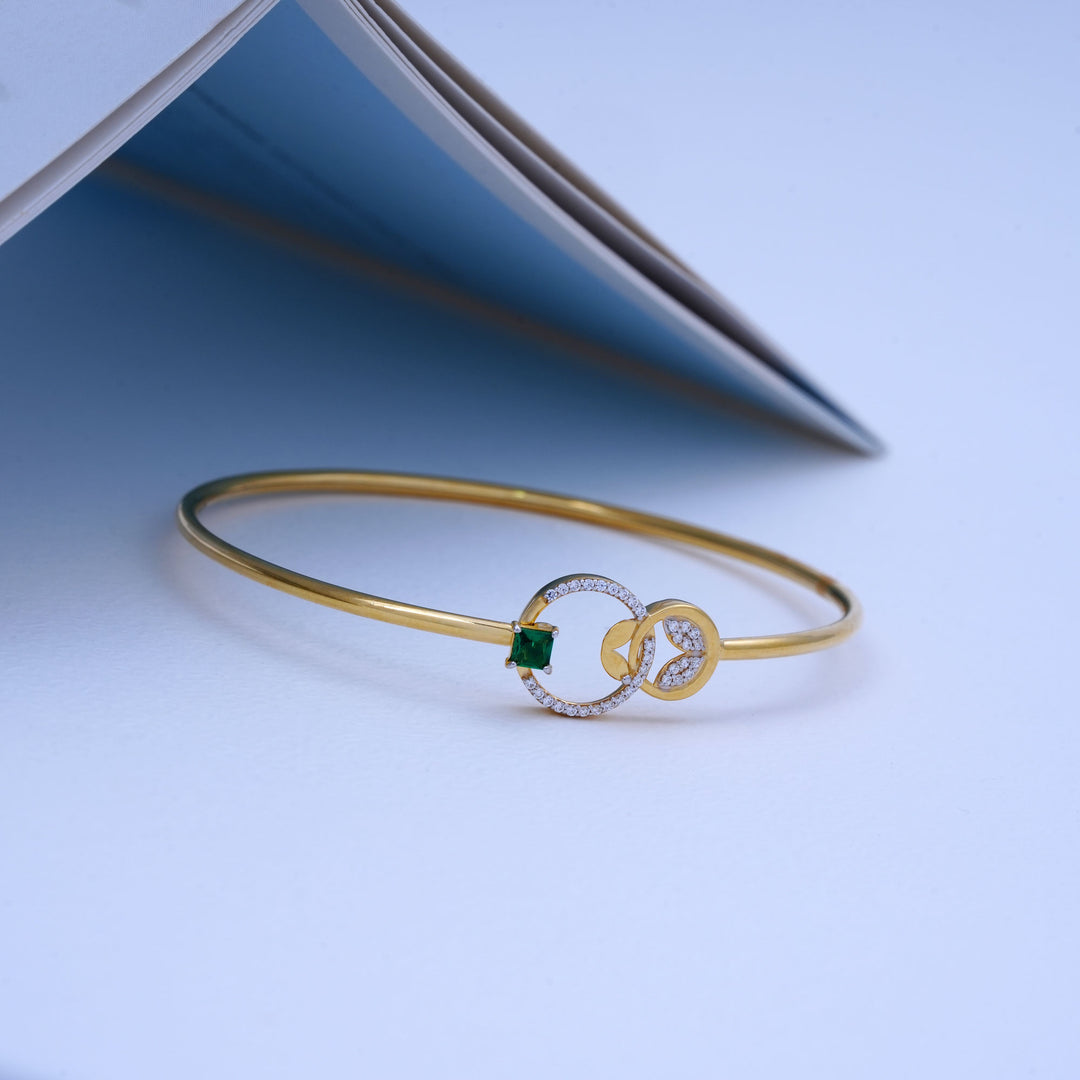 9K Gold Bangle