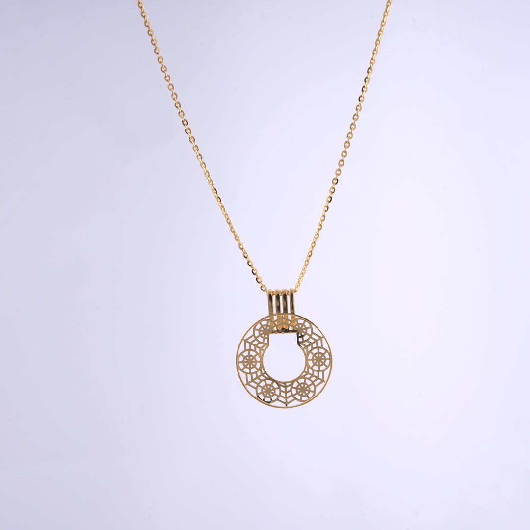 9K Gold Pendant Necklace