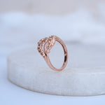 Load image into Gallery viewer, 9K Rose Gold Floral Ring
