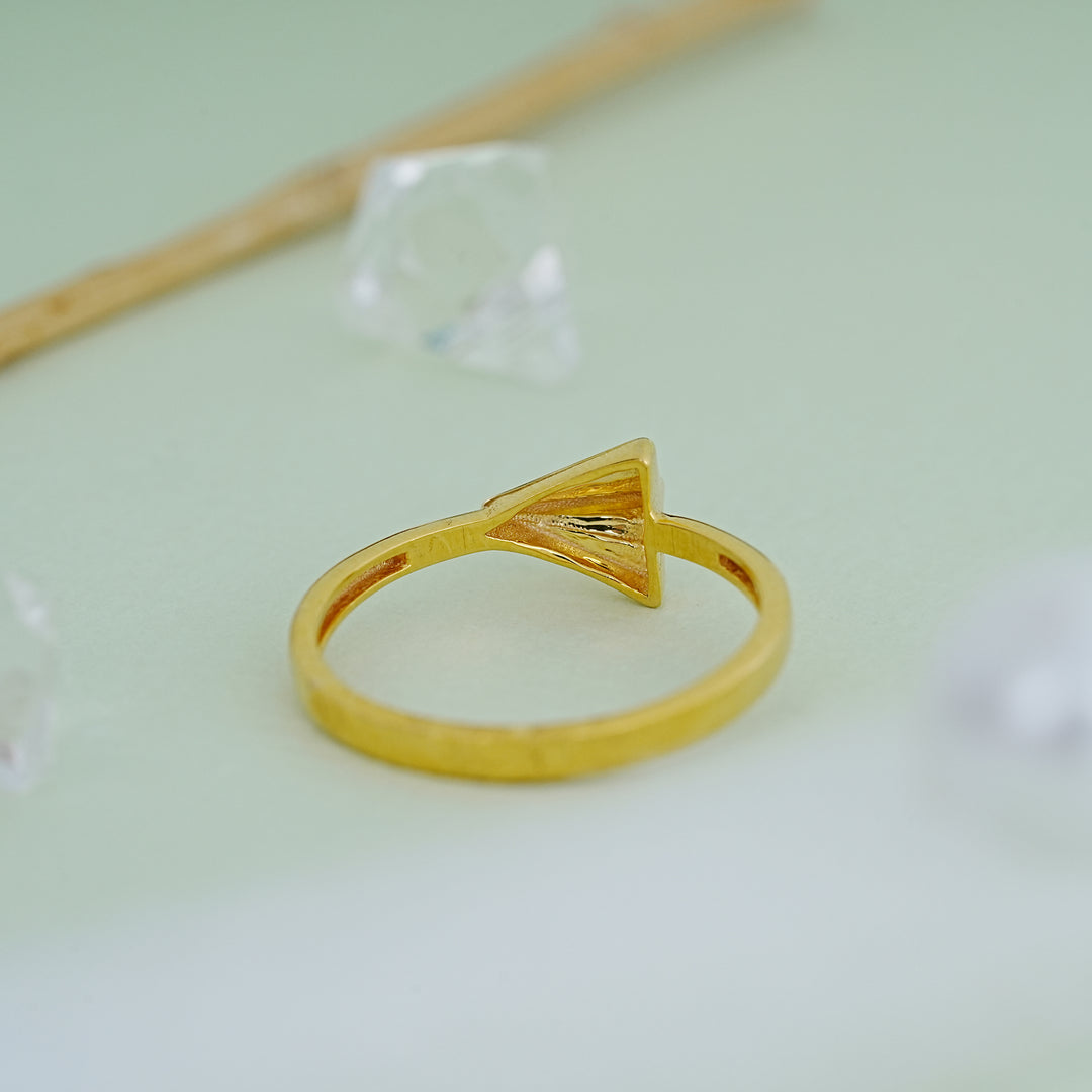 9K Gold Ring for Office Wear