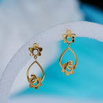 Load image into Gallery viewer, 9K Gold Drop Earrings
