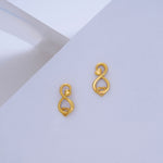 Load image into Gallery viewer, 9K Gold Drop Earrings
