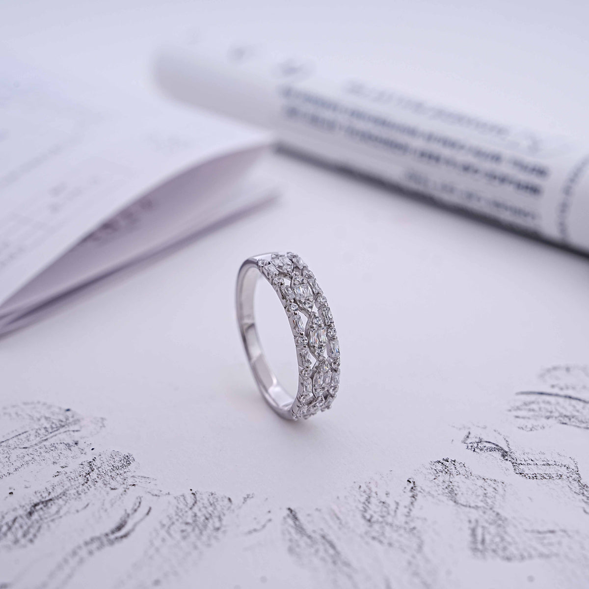 Seo silver by caia seos1rg925w060 ring women 2