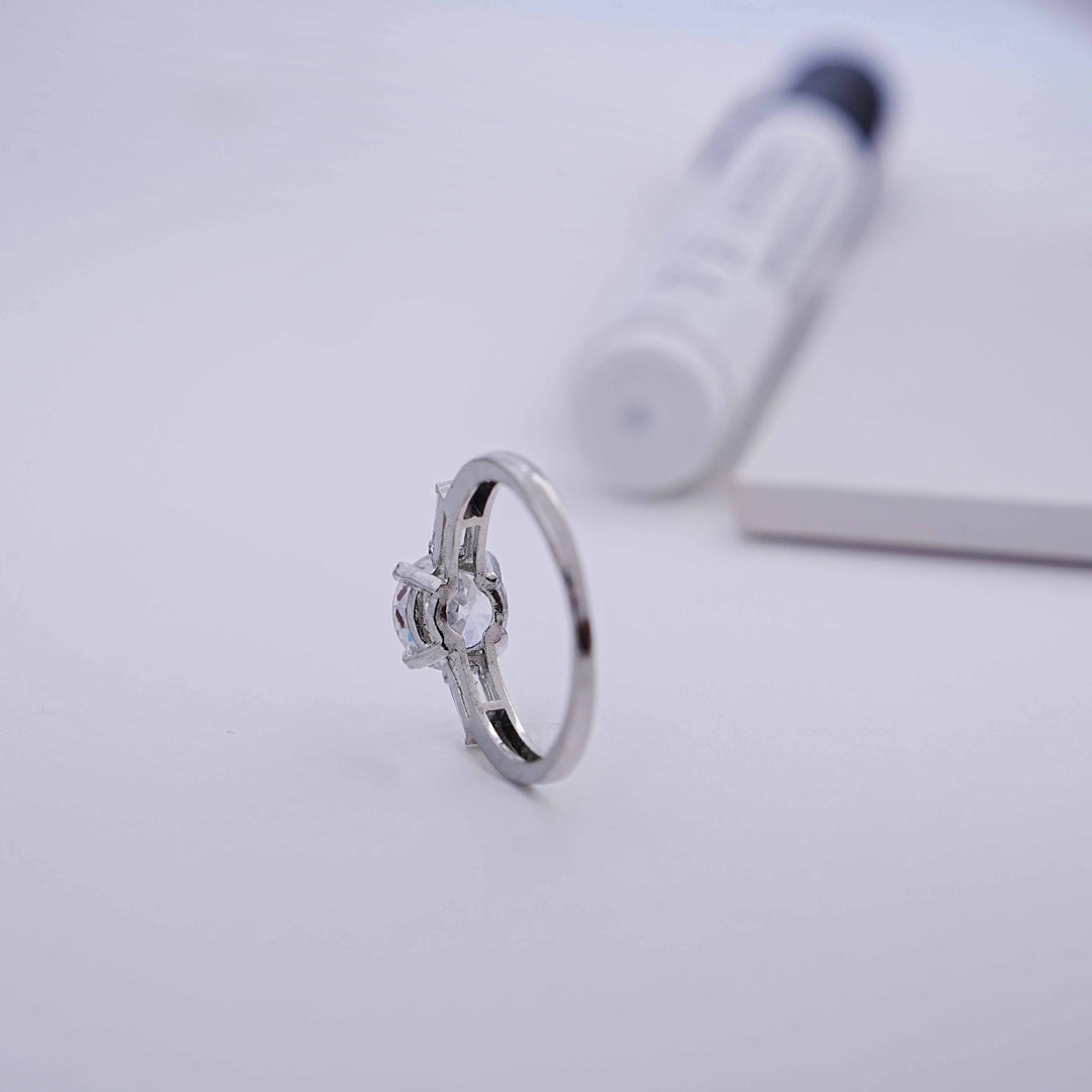 925 Silver Ring with Swarovski Stone