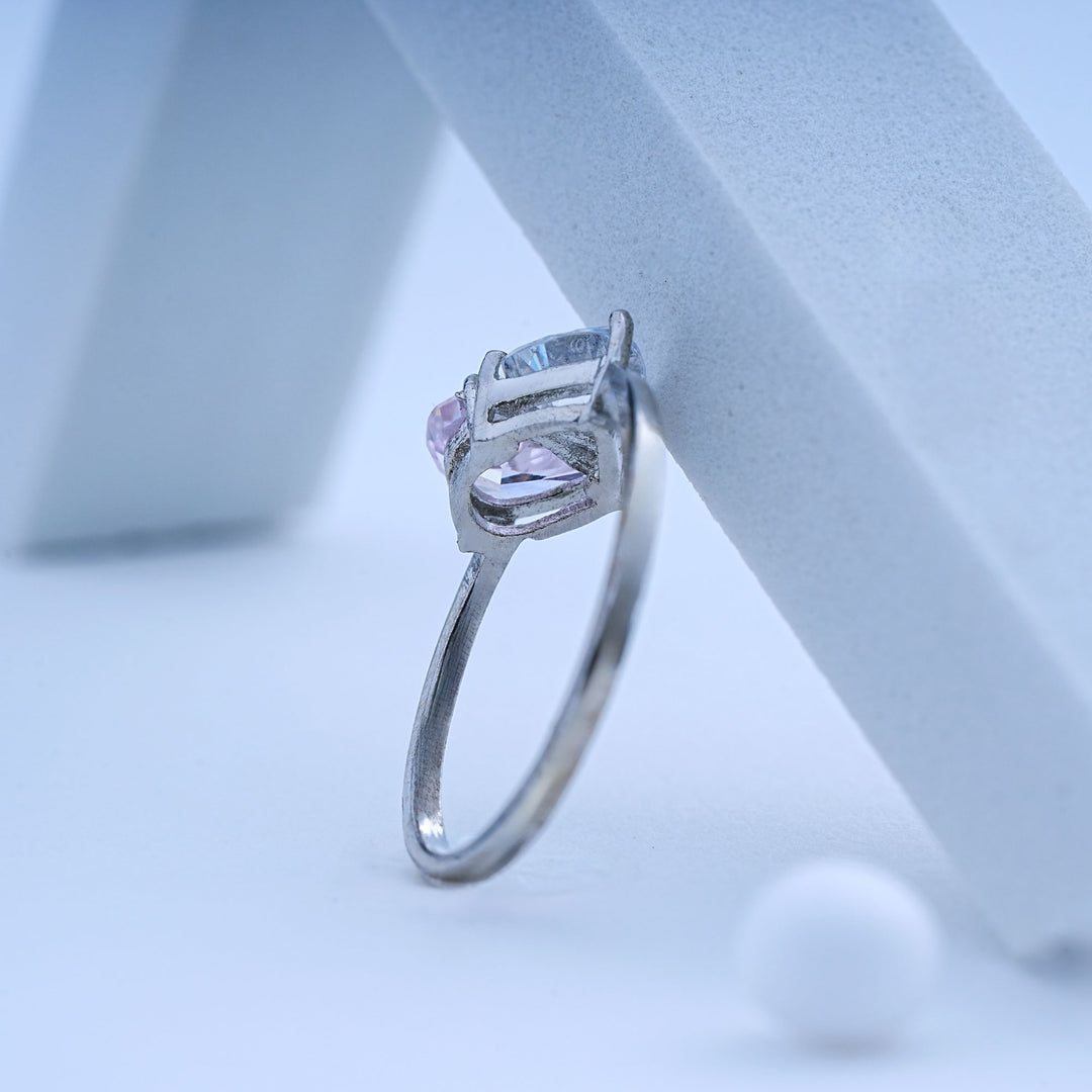 925 Silver Ring with Swarovski Stone