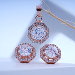 Load image into Gallery viewer, 925 Silver Pendant with Matching pair of stud
