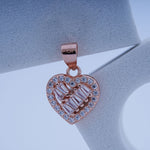 Load image into Gallery viewer, 925 Silver Pendant with matching pair of stud
