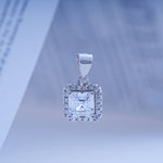 Load image into Gallery viewer, 925 Silver Pendant with matching pair of stud
