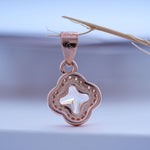 Load image into Gallery viewer, 925 Silver Pendant with matching pair of stud
