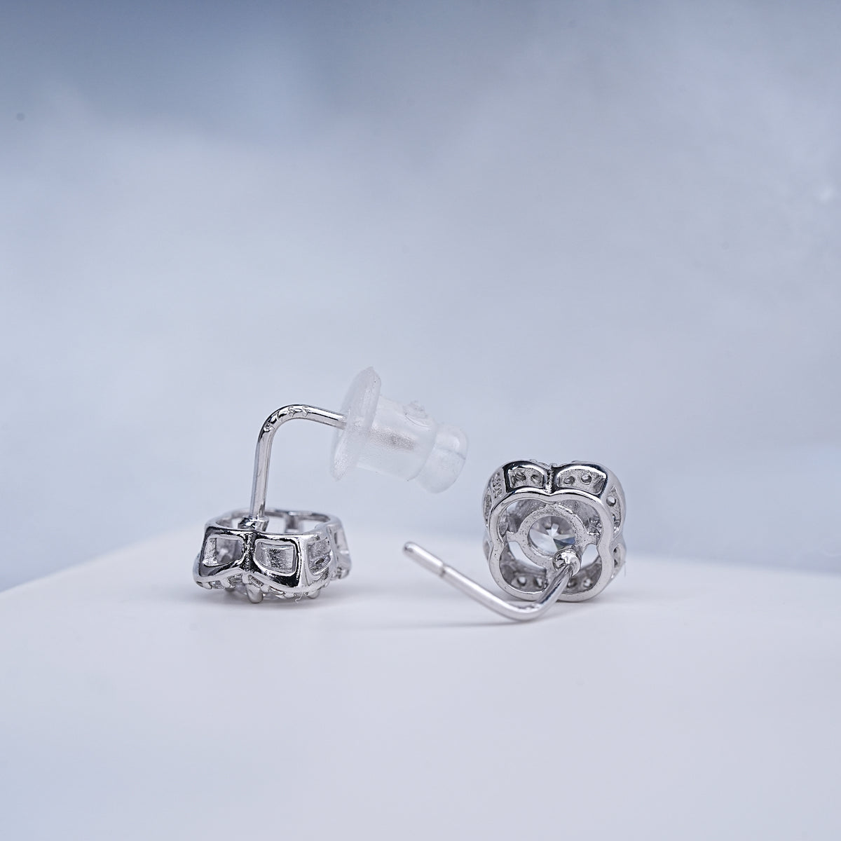 925 silver stud earrings