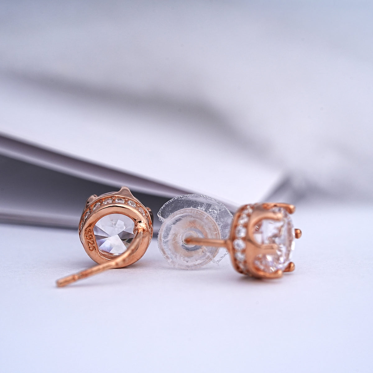 925 silver stud earrings