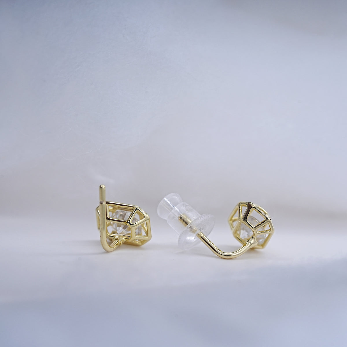 925 silver stud earrings