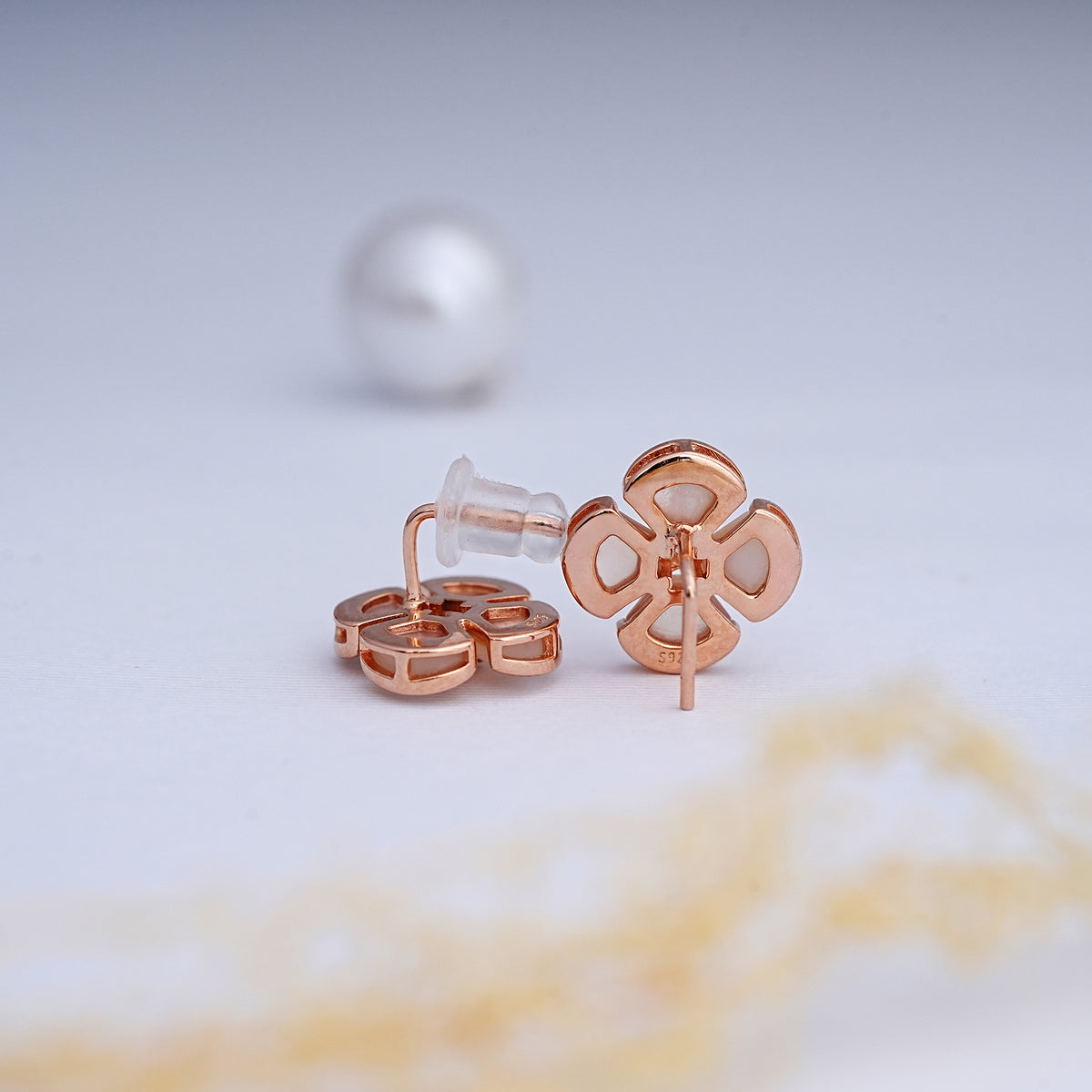 925 silver stud earrings
