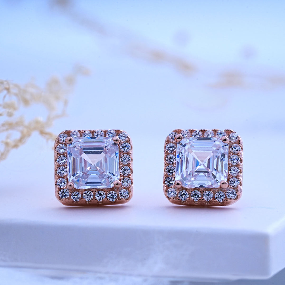 925 Silver Pendant with matching pair of Stud