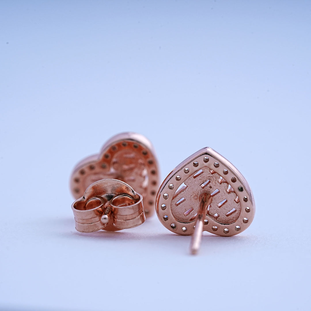 925 Silver Pendant with matching pair of stud