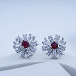 Load image into Gallery viewer, 925 Silver Pendant with matching pair of stud
